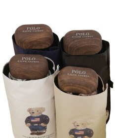 MOONBAT 【WEB限定】POLO RALPH LAUREN(ポロ ラルフローレン) 晴雨兼用日傘 折りたたみ傘 コンパクト ポロベア 一級遮光 遮熱 UV