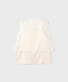 GRACE CONTINENTAL メッシュフラワートップ