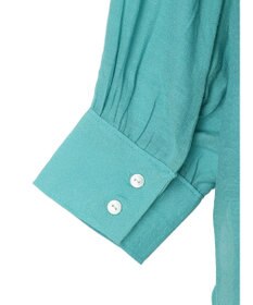 Green Parks ジャガードシアーシャツ