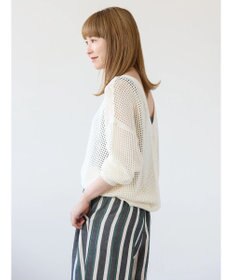 AMERICAN HOLIC ２ＷＡＹメッシュ編みニットカーディガン