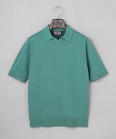 GOTAIRIKU 【洗濯機可】テーラード DRESS BIZ スキッパーニットポロ