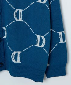 WEGO オーバーフィットロゴカーディガン