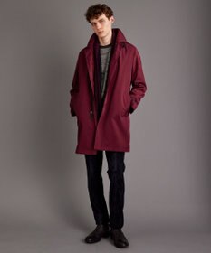 JOSEPH ABBOUD 【軽量】ブロックベロア ストレッチ パンツ