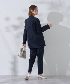 YECCA VECCA ストレッチノーカラージャケット