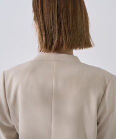 YECCA VECCA ストレッチノーカラージャケット