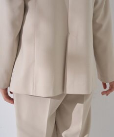 YECCA VECCA ストレッチノーカラージャケット