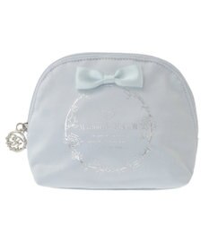 Maison de FLEUR サテンリボンラウンドポーチ