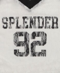 WEGO ラグランレースサイドドロストショートT