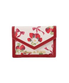 Maison de FLEUR いちご柄カードケース