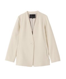 YECCA VECCA ストレッチノーカラージャケット