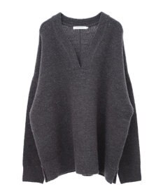 AMERICAN HOLIC カーブネックニットプルオーバー