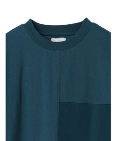 Green Parks 異素材切替ドッキングチュニック