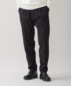 UNFILO MENS ウールライク テーパードパンツ