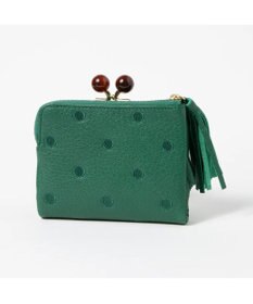 UNBILLION ペルケ perche / アクリル玉がま口2つ折り財布