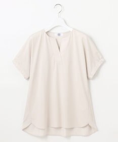 J.PRESS LADIES L 【接触冷感】プレーティングジャージー フレンチスリーブ カットソー