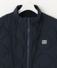 23区GOLF 両面使える【MEN/キングサイズ】リバーシブル ダウンベスト