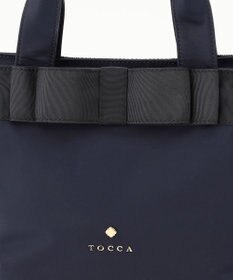 TOCCA 【大人百花掲載】【撥水】RIBBON BRICK TOTE M トートバッグ M
