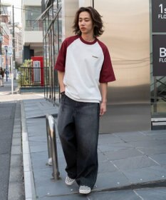 WEGO 【ユニセックス着用ITEM】ラグラングラフィックBIG　T（SS）