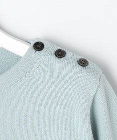 J.PRESS LADIES S Cotton Polyester カラーボーダー ニット