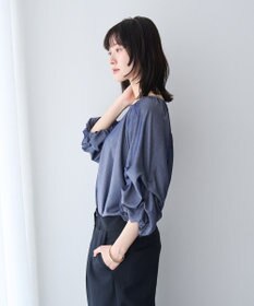 YECCA VECCA ホイップスリーブブラウス