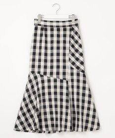 Feroux 【洗える】チェックマーメイド スカート