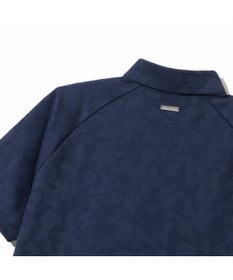 ZERO HALLIBURTON エレガントカモ柄ジャガードポロシャツ ZHG-M5S8a 82956