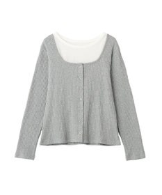 CRAFT STANDARD BOUTIQUE 2点セット / スクープネックカーディガン+タンクトップ