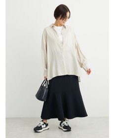 Green Parks レギュラー前後差シアーシャツ