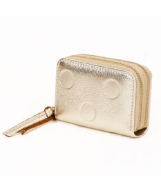 UNBILLION ペルケ perche / ドット型押し・ジャバラカードキーケース