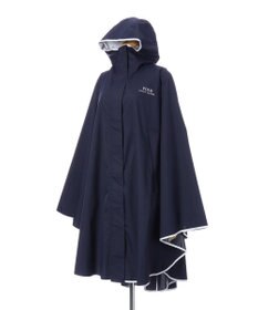 MOONBAT POLO RALPH LAURENRL パイピングレインポンチョ 無地 75デニール 収納袋付き