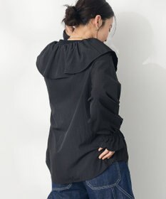 CRAFT STANDARD BOUTIQUE ビッグ襟フリルブラウス
