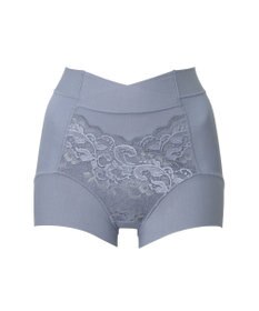 BRADELIS New York 【BRADELIS NewYork peace】綿混フィットレースショーツ ウエストからヒップ下まですっぽり包み補整するショーツ