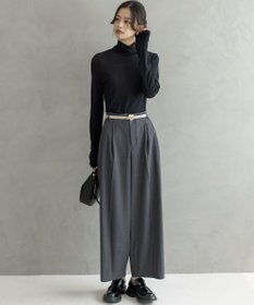 組曲 【加藤ローサさん着用】ハンサムツイルカーヴィーパンツ