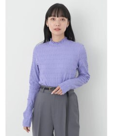 earth music&ecology シャーリングハイネックプルオーバー