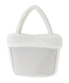 earth music&ecology ムートン風ボアバッグ