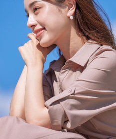 Tiaclasse 【洗える】シャツワンピース