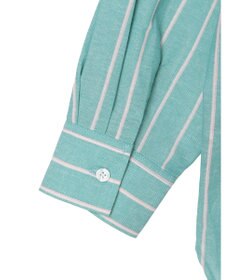 Green Parks 綿麻混オーバーサイズシャツチュニック