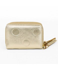 UNBILLION ペルケ perche / ドット型押し・ジャバラカードキーケース