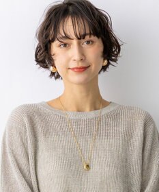 23区 【先行予約】メタルトップ ドロップ ネックレス