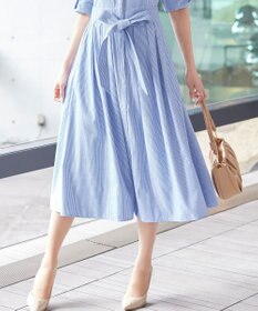 Tiaclasse 【洗える】シャツワンピース