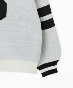 WEGO ナンバリングジャガードVネックニット