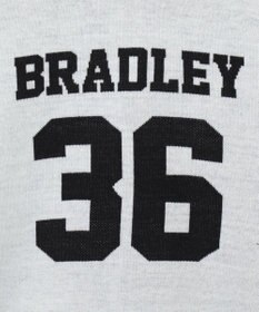 WEGO ナンバリングジャガードVネックニット