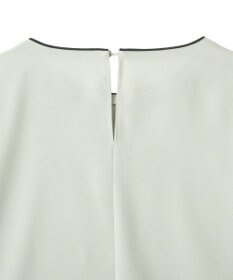 YECCA VECCA 配色パイピングブラウス