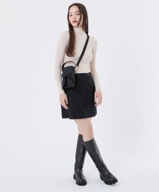 LeSportsac BOW MINI PHONE CROSSBODY/ブラックボウズ