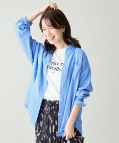 ANY 【Sサイズあり】ヨーロピアンリネンオーバーシャツ