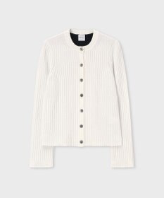 Paul Smith バイカラー スリット カーディガン