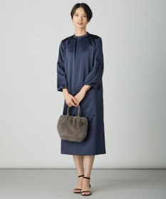 J.PRESS LADIES ノーブルサテン ワンピース