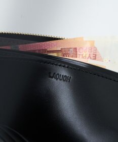 MIYABIYA LAQUOHクロス柄ジャガード財布