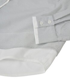 earth music&ecology レイヤードストライプシャツ