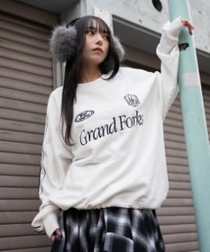 WEGO 【ユニセックス着用ITEM】ショートドロストラインプルオーバー